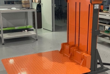 Plataforma de elevação de paletes